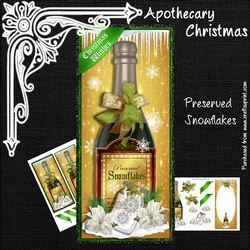 Apothecary Christmas (Preserved Snowflakes)