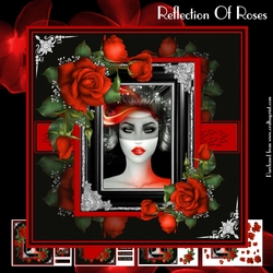 Reflection Of Roses