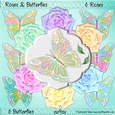 Roses & Butterflies