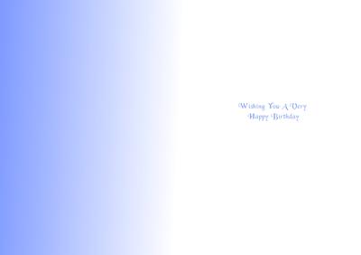 Blue Wishing You a Very Happy Birthday