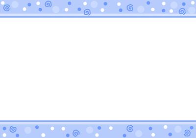 Swirls and Dots Blank A5 Portrait Insert and Card Blank Duo