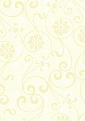 Stunning Cream and Pale Gold Swirls