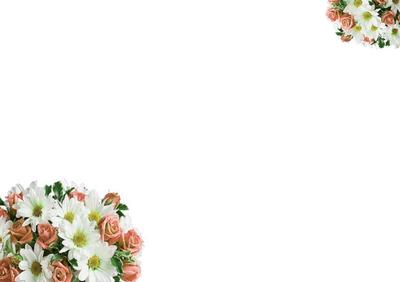 Floral Corners Vellum