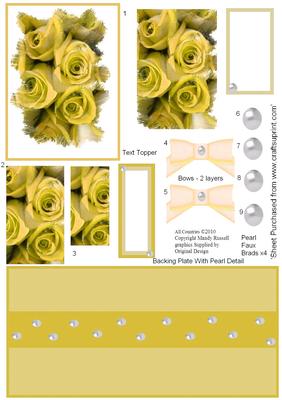 Rose Feathered Edge Step by Step Pyramid Stacker Design