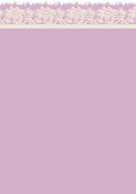 Lace Edge Vellum, Insert or Backing Paper Dusky Pink