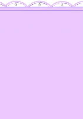 Lilac Lace Edge with Pearls Vellum Insert or Backing Paper