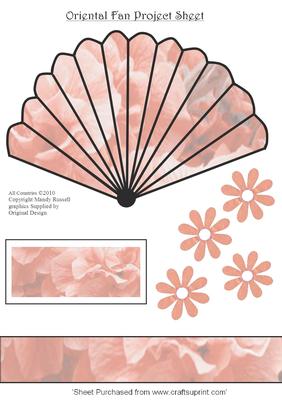 Salmon Oriental Fan Project Sheet