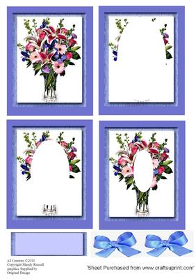 Vase of Iris and Gerbera