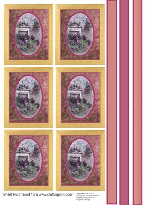 My Secret Garden Toppers and Digital Ribbons
