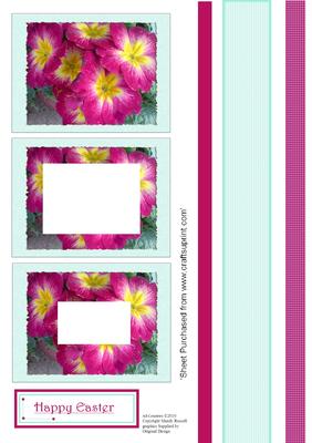 Tunnel / Invertage Primula Design Sheet