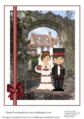 A4 Wedding - on Your Wedding Day Under the Arch