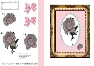 Victoriana Times Roses and Pearls Step by Step