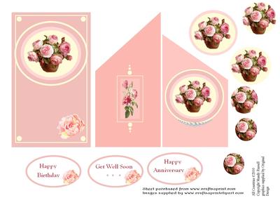 Floral Trifold Fillers