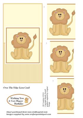 Lion Quick and Easy Pyranid Design Sheet