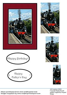 Easy Pyramid Steam Train Photo