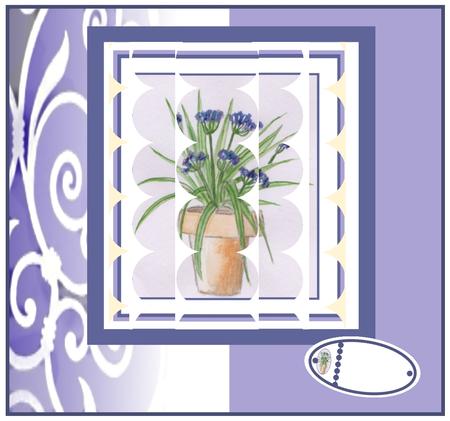 Must Have Florapage Fold Back Card with from the Heart Agapa
