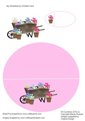 My Wheel Barrow Wobble Card