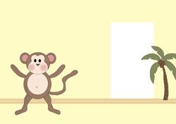 Monkey Business A5 Portrait Insert