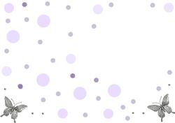 Butterflies with Lilac Spots Versatile Cardmaking Insert