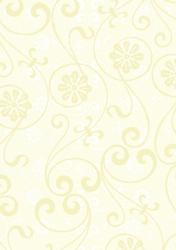 Stunning Cream and Pale Gold Swirls