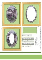 My Secret Garden Male Pyramid Design Sheet
