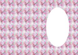 Mock Vintage Insert or Vellum 003 Candy Pink