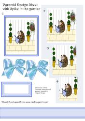 Pyramid Design Sheet - Spike in the Garden