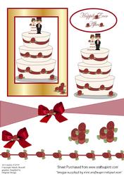 Wedding Cake Quick Card 001