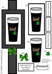 Step by Step Guineff Decoupage Design Sheet