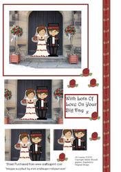 Wedding Card - with Lots of Love on Your Big Day