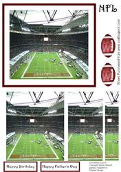 American Football Pyramage Design Sheet