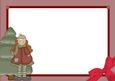 Flakey and Friends Christmas Landscape Insert for an A5 Card