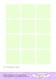 2 Inch Tea Bag Tiles Pale Green with White Spots