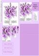 Violet Liles Pyramid Stacker Design Sheet for a Quick Yet Stunning Card