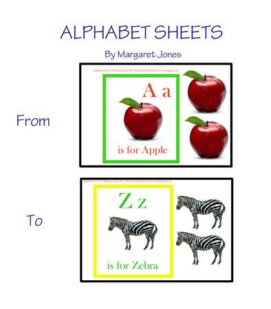 Alphabet Cards Set 1 A-m