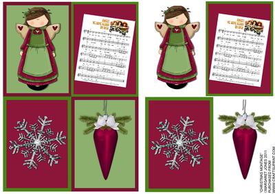 Christmas Montage Quick Card