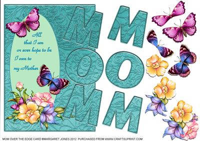 Mom Over the Side Card