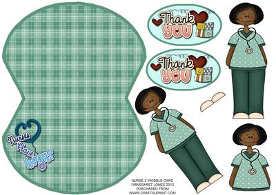 Nurse 2 Wobble Card