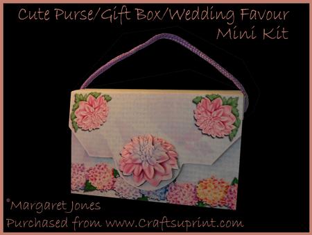 Cute Gift Box or Wedding Favour Mini Kit