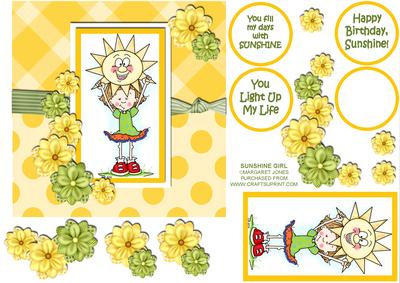 Sunshine Girl - Birthday or Any Occasion