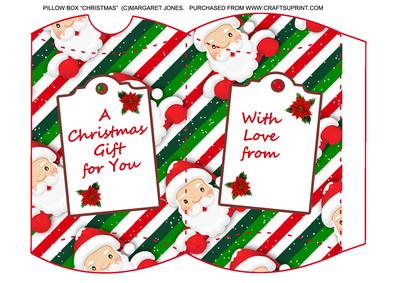 Christmas Gift Pillow Box