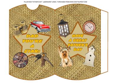 Father's Day Gift Pillow Box