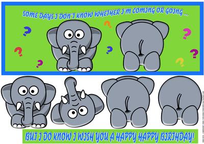 Some Days -  - Large Dl Birthday Card