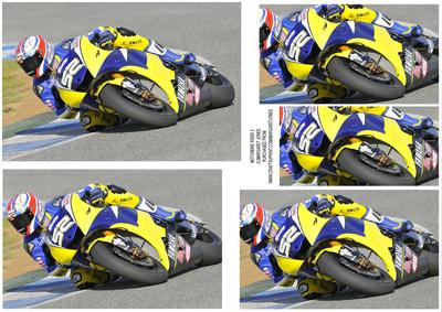 Motorbike Rider 2 Pyramid Card Any Occasion