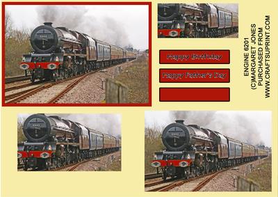 Engine 6201 Pyramid Card Any Occasion