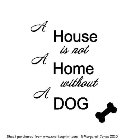 A House Is Not A Home - Cutting File