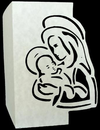 Madonna And Child Cutting File For Silhouette