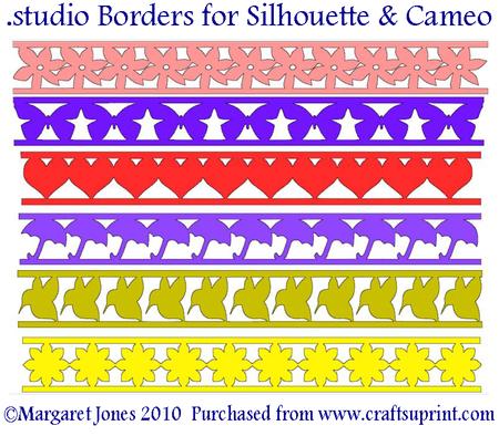 Borders For Silhouette & Cameo Machines