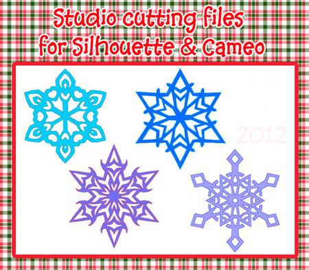 More Snowflakes Files For Silhouette & Cameo