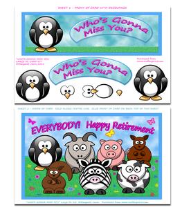 Large Dl Card Kit - Happy Retirement